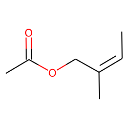 2-methyl-2(Z)-butenyl acetate