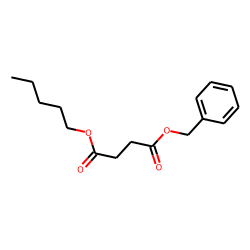Butanedioic acid, pentyl phenylmethyl ester