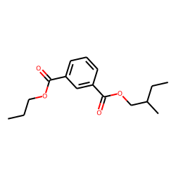 Isophthalic acid, 2-methylbutyl propyl ester