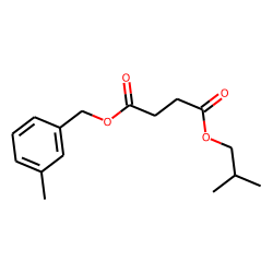 Succinic acid, isobutyl 3-methylbenzyl ester