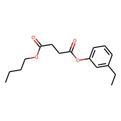 Succinic acid, butyl 3-ethylphenyl ester