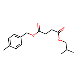 Succinic acid, isobutyl 4-methylbenzyl ester