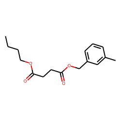 Succinic acid, butyl 3-methylbenzyl ester