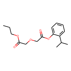 Diglycolic acid, 2-isopropylphenyl propyl ester