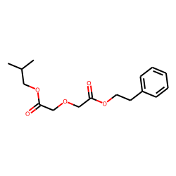 Diglycolic acid, isobutyl phenethyl ester