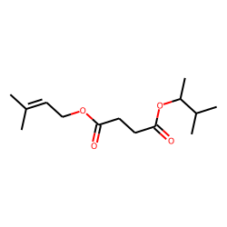 Succinic acid, 3-methylbut-2-en-1-yl 3-methylbut-2-yl ester