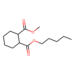 1,2-Cyclohexanedicarboxylic acid, methyl pentyl ester
