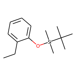 2-Ethylphenol, tert-butyldimethylsilyl ether