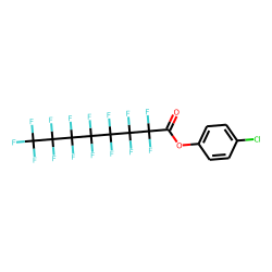 Pentadecafluorooctanoic acid, 4-chlorophenyl ester
