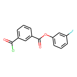 Isophthalic acid, monochloride, 3-fluorophenyl ester