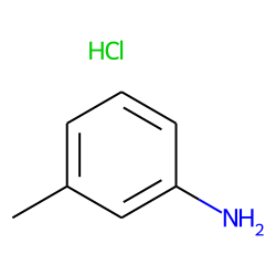 Aniline,3-methyl-, hydrochloride