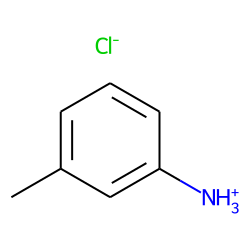Aniline, 3-methyl-, hydrochloride