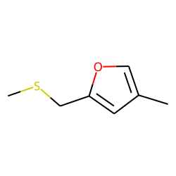 2-(Methylthio)methyl-4-methylfuran