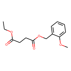 Succinic acid, ethyl 2-methoxybenzyl ester