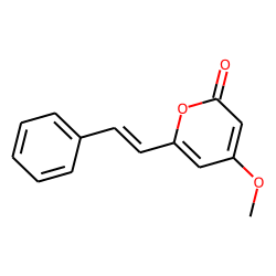 (E)-4-Methoxy-6-styryl-2H-pyran-2-one