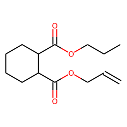 1,2-Cyclohexanedicarboxylic acid, allyl propyl ester