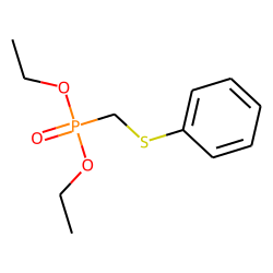 Diethyl phenylthiomethylphosphonate