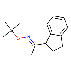 Z-1-Indan-1-ylethanone trimethylsilyloxime