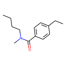 Benzamide, 4-ethyl-N-butyl-N-methyl-