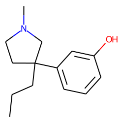 Phenol, m-(1-methyl-3-propyl-3-pyrrolidinyl)-