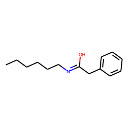 Phenylacetamide, N-hexyl-