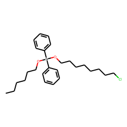 Silane, diphenyl(8-chloroctyloxy)hexyloxy-