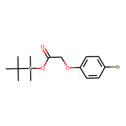 4-Bromophenoxyacetic acid, tert-butyldimethylsilyl ester