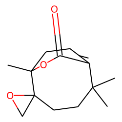 5,5-epoxymethano-2,2,6-trimethyl-7-oxa-bicyclo[4.3.2]non-9-en-8-one