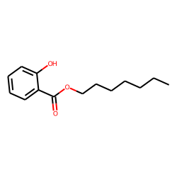 Benzoic acid, 2-hydroxy-, heptyl ester
