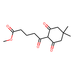 1,3-Cyclohexanedione, 5,5-dimethyl-2-(4'-carbomethoxybutyro)-