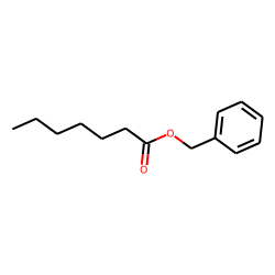 Heptanoic acid, phenylmethyl ester