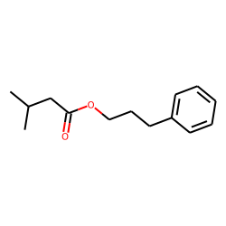 Butanoic acid, 3-methyl-, 3-phenylpropyl ester