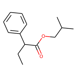 Butyric acid, 2-phenyl-, isobutyl ester