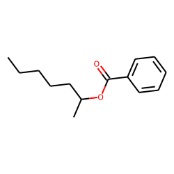 Benzoic acid, hept-2-yl ester