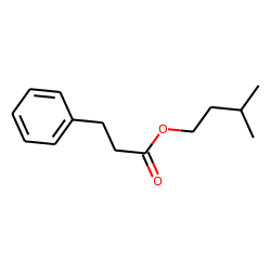 3-Phenylpropionic acid, 3-methylbutyl ester