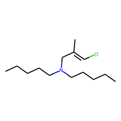 Z-(3-Chloro-2-methyl-allyl)-dipentyl-amine