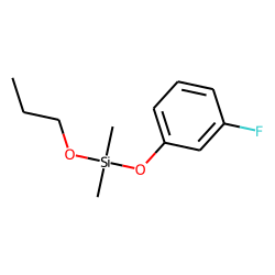 Silane, dimethyl(3-fluorophenoxy)propoxy-