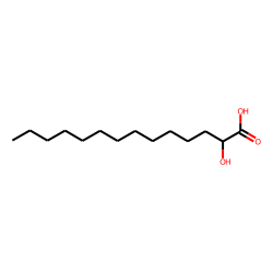 Tetradecanoic acid, 2-hydroxy-