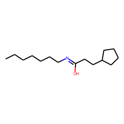 Propanamide, 3-cyclopentyl-N-heptyl-
