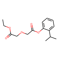 Diglycolic acid, ethyl 2-isopropylphenyl ester