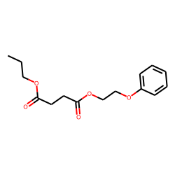Succinic acid, 2-phenoxyethyl propyl ester