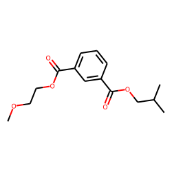 Isophthalic acid, 2-methoxyethyl isobutyl ester