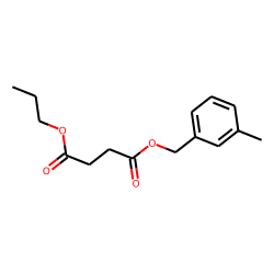 Succinic acid, 3-methylbenzyl propyl ester