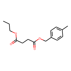 Succinic acid, 4-methylbenzyl propyl ester
