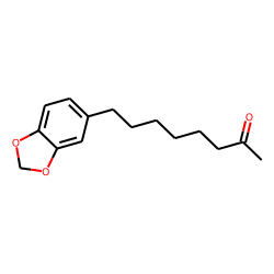2-Octanone, 8-(3,4-methylenedioxyphenyl)