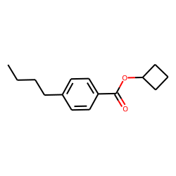 4-Butylbenzoic acid, cyclobutyl ester