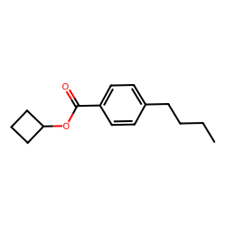 4-butylbenzoic acid, cyclobutyl ester