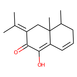 (4aR,5S)-1-Hydroxy-4a,5-dimethyl-3-(propan-2-ylidene)-4,4a,5,6-tetrahydronaphthalen-2(3H)-one
