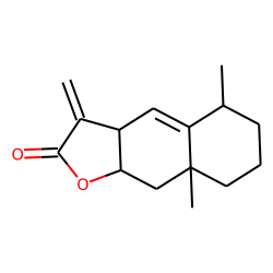 Eudesma-5,11(13)-dien-8,12-olide