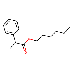 Hydratropic acid, hexyl ester